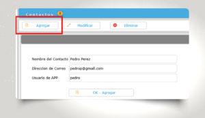 Generación desde la Grilla de Contactos